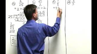 Essential Mathematics, Chapter 7: Converting Fractions to Decimals