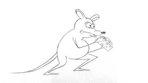 Sneak, walk cycle, animation