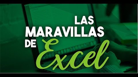 Las Maravillas de Excel. Función Fila