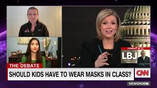 PEDIATRICIAN Discusses Masking in Schools | Dr. Amna Husain on CNN