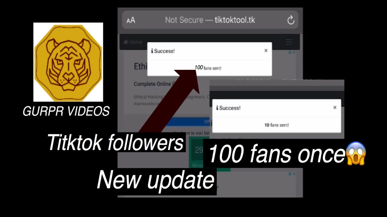 Get Free Followers On Tiktok Without Human Verification