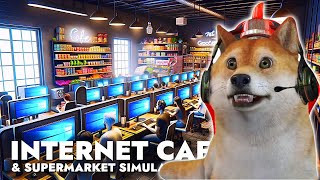 OBIT BUKA WARNET DAN SUPERMARKET? - Internet Cafe & Supermarket Simulator #1