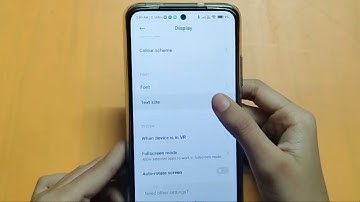 How to change font size in Xiaomi 11t pro | font size change kaise karen