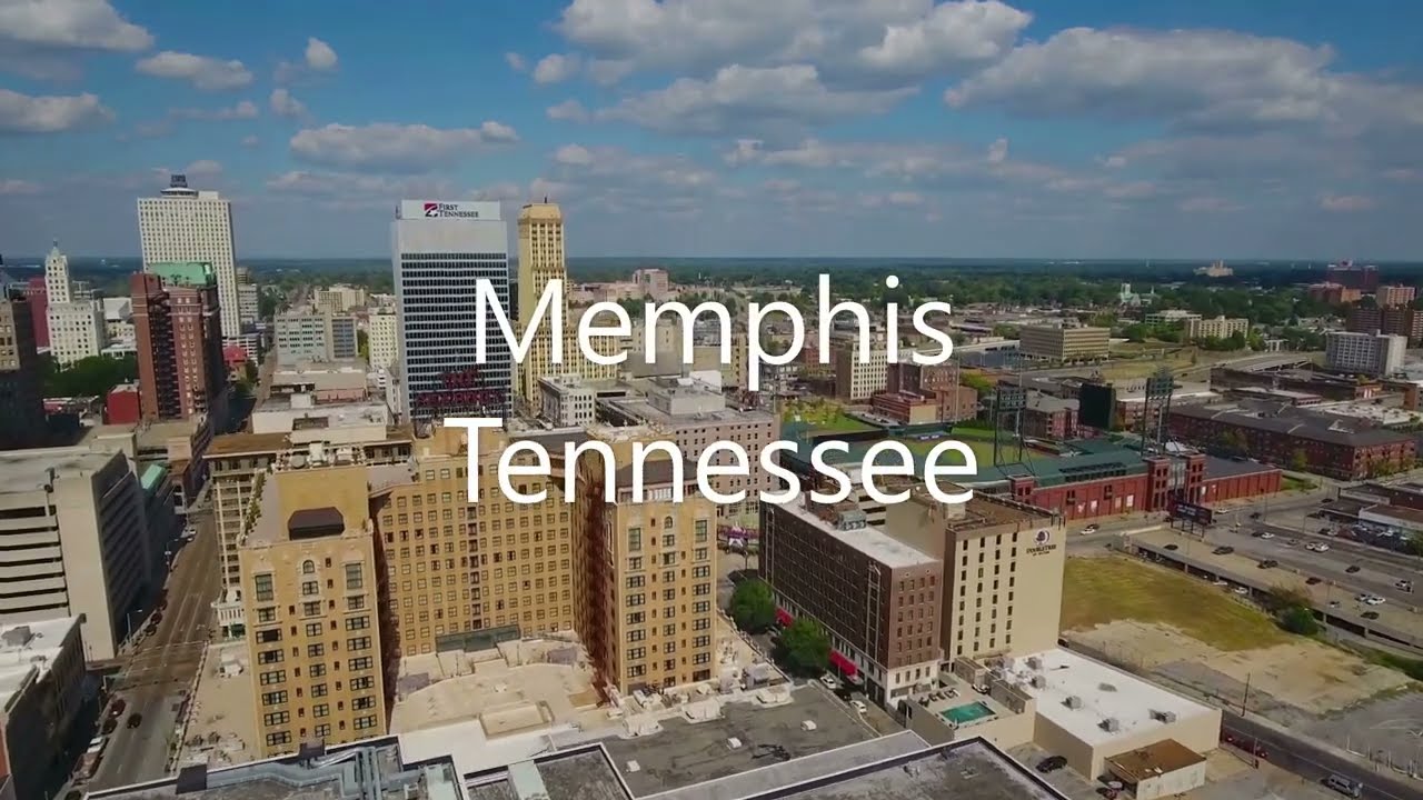 Memphis, Tennessee, Sept 2022, USA 🇺🇸 I 4K Drone Footage