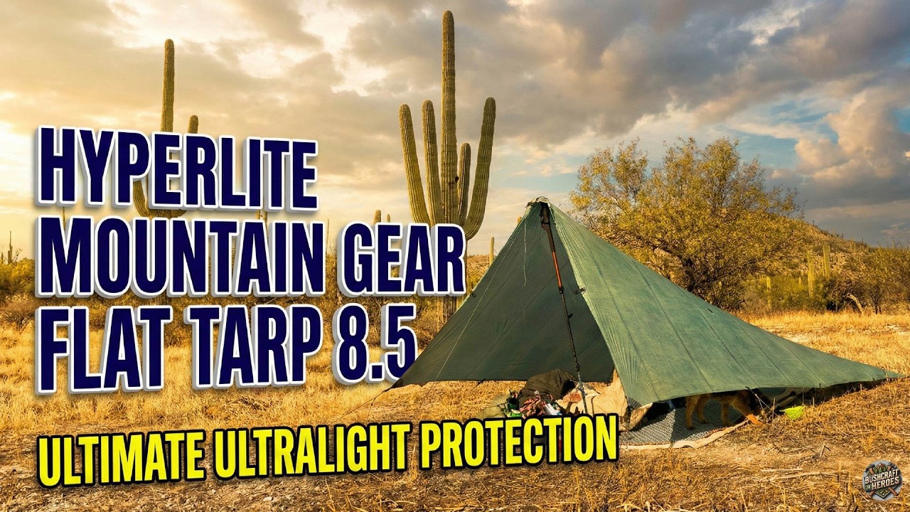 Hyperlite Mountain Gear Flat Tarp 8.5' x 8.5' Review | The
