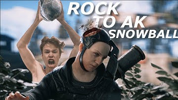 WE COUNTERED A RAID WITH ROCKS ft. Frost