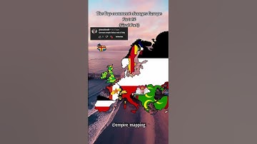 The Top Comment changes Europe Part 25  #map #mapping  #geography #history #europe #viral