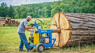 Extreme Logging Skills, Massive Timber & Powerful Forestry Machines | Timber Technology