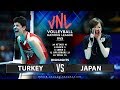 Turkey vs Japan  | Highlights | Women's VNL 2019