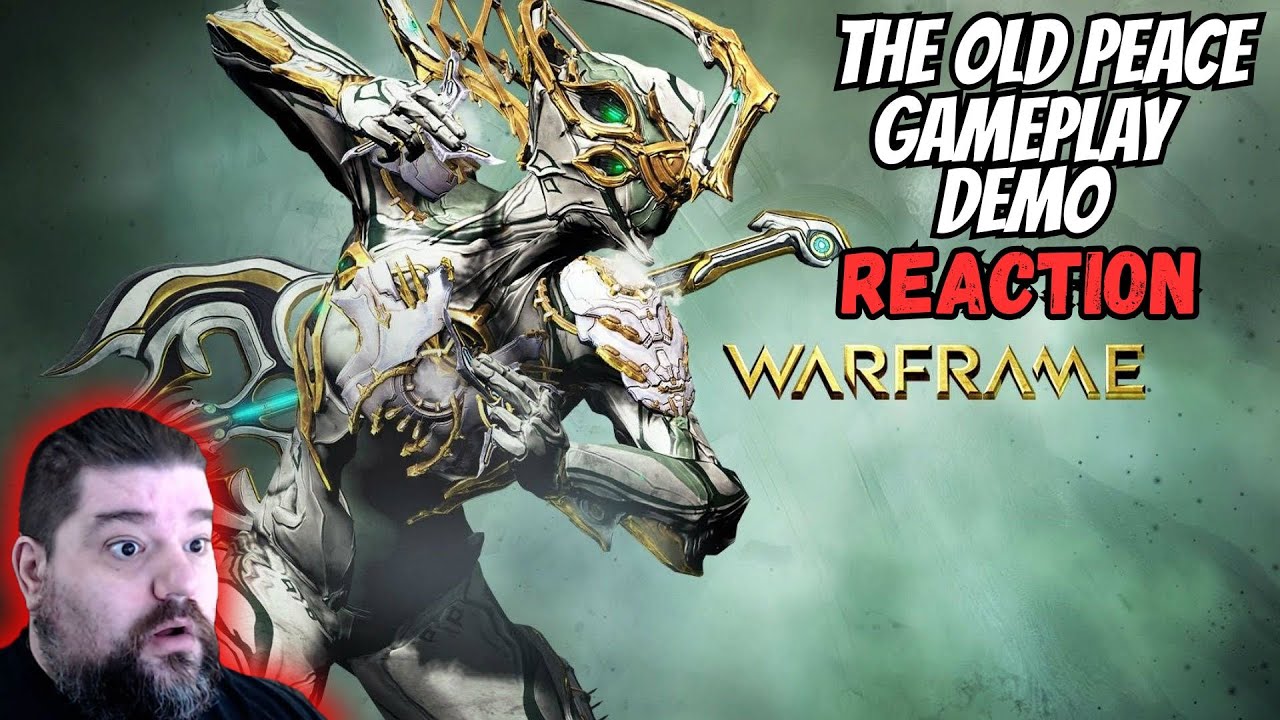 Reacting to Warframe - The Old Peace - Gameplay Demo - YouTube
