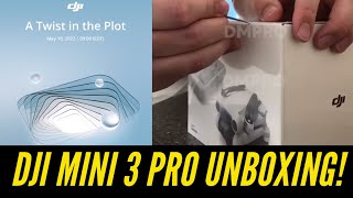 Dji Mini 3 Pro Unboxing Announcement Date Confirmed By Dji?