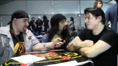 103.9 THE X at Rock on the Range - Damned Things Interview