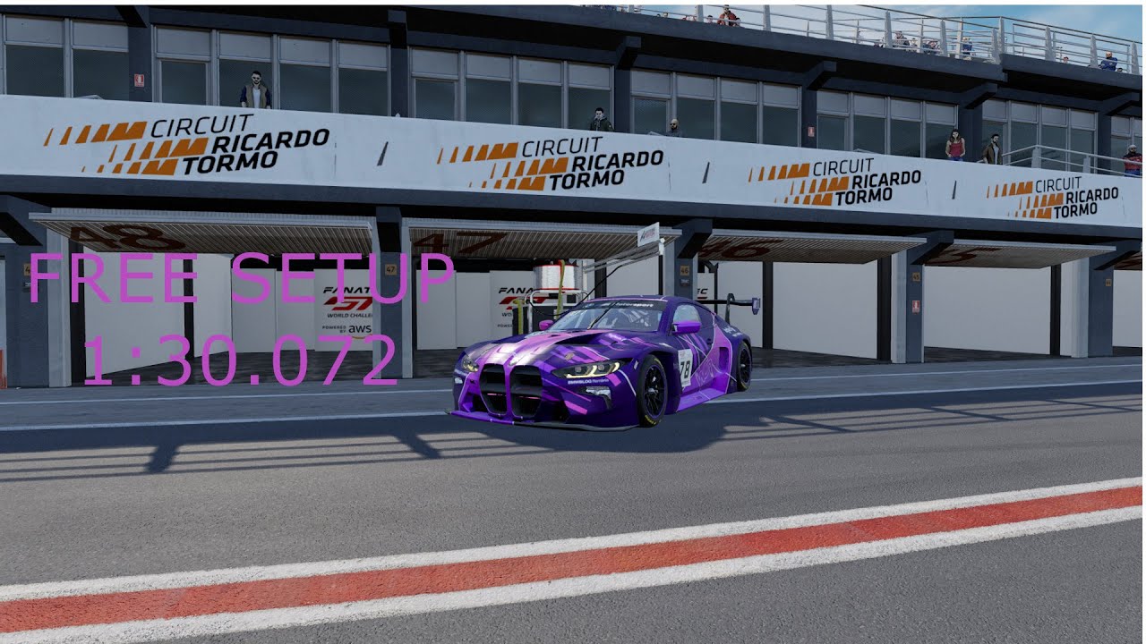 BMW M4 GT3 | VALENCIA HOTLAP| 1:30.072 | FREE SETUP | ACC V1.9.4 - YouTube