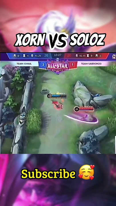 Adu mekanik Xorn & Soloz #shortmlbb #mlbb #shorts