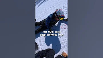 Snowboarders hard fall!