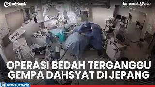 Dramatic Moment Surgery Room Is Rocked by Powerful Earthquake in Japan, Medical Team Protects Pat...