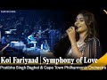 Koi fariyaad  pratibha singh baghel  cape town philharmonic orchestra  symphony of love  ghazal