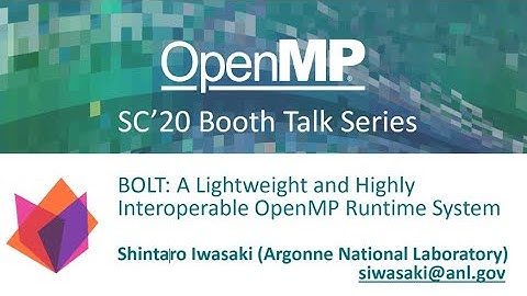 BOLT: A Lightweight and Highly Interoperable OpenMP Runtime