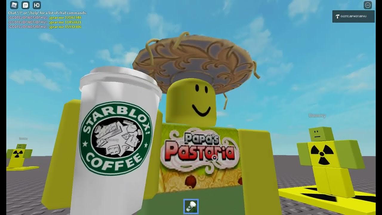 roblox Gear Review Starblox Latte YouTube