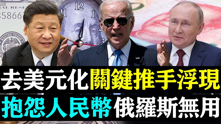 去美元化“關鍵推手”浮現，美國很無奈！抱怨人民幣和俄羅斯無用！| 時政焦點 | - 天天要聞