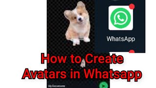 How to Make your Own Whatsapp Avatar Stickers using custom picture screenshot 2
