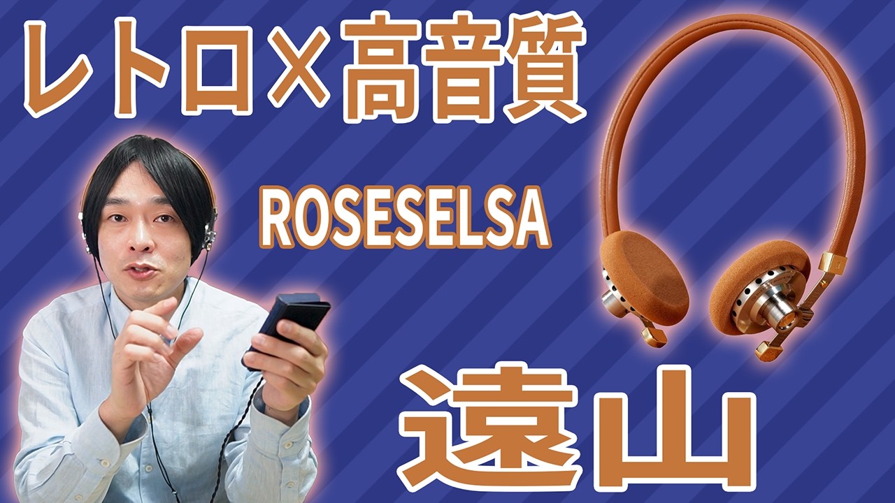 The Best Wired Headphones] ROSESELSA Review by Toyama. Retro x