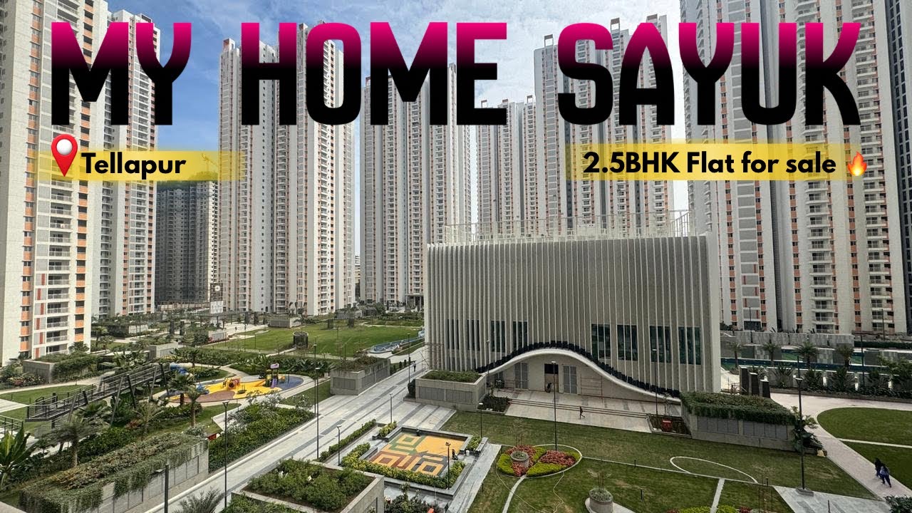 ✨MY HOME SAYUK – READY-To - SELL PREMIUM FLAT  ☎️ 7780737938 | 2.5 BHK | 1573 Sft ✨