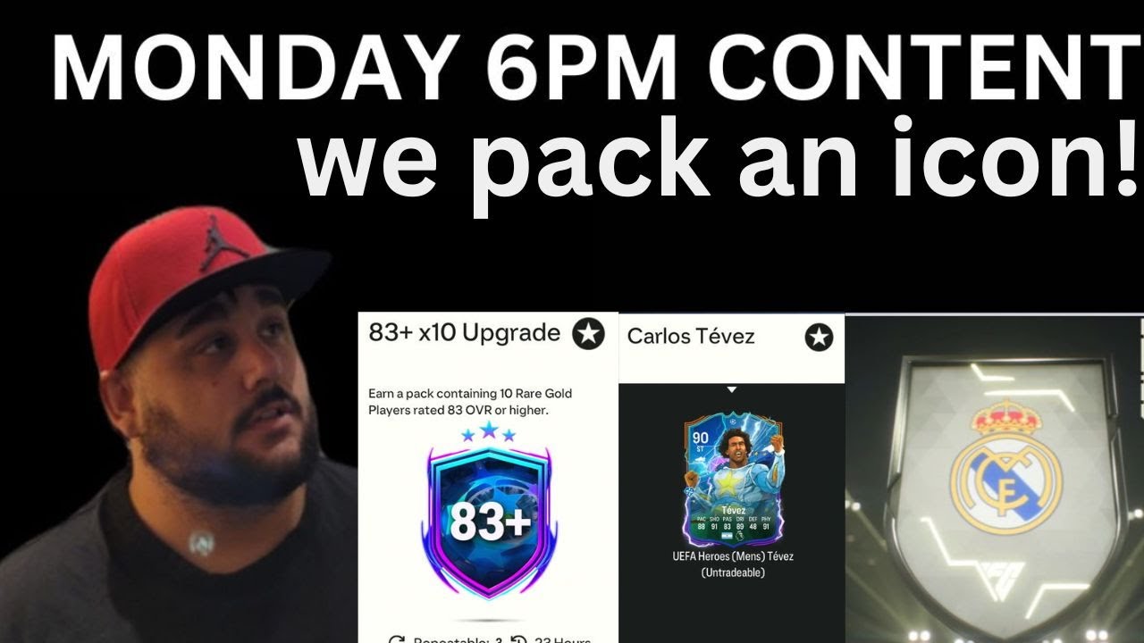 FC24 We Pack An ICON! Tevez SBC And Upgrades! 