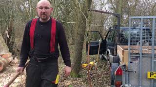 Trailer hoist and logging