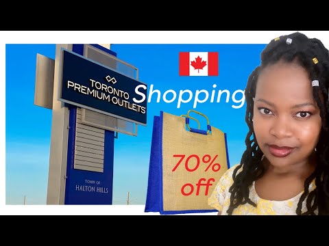 OUTLET SHOPPING in Canada \\ Toronto Premium Outlets