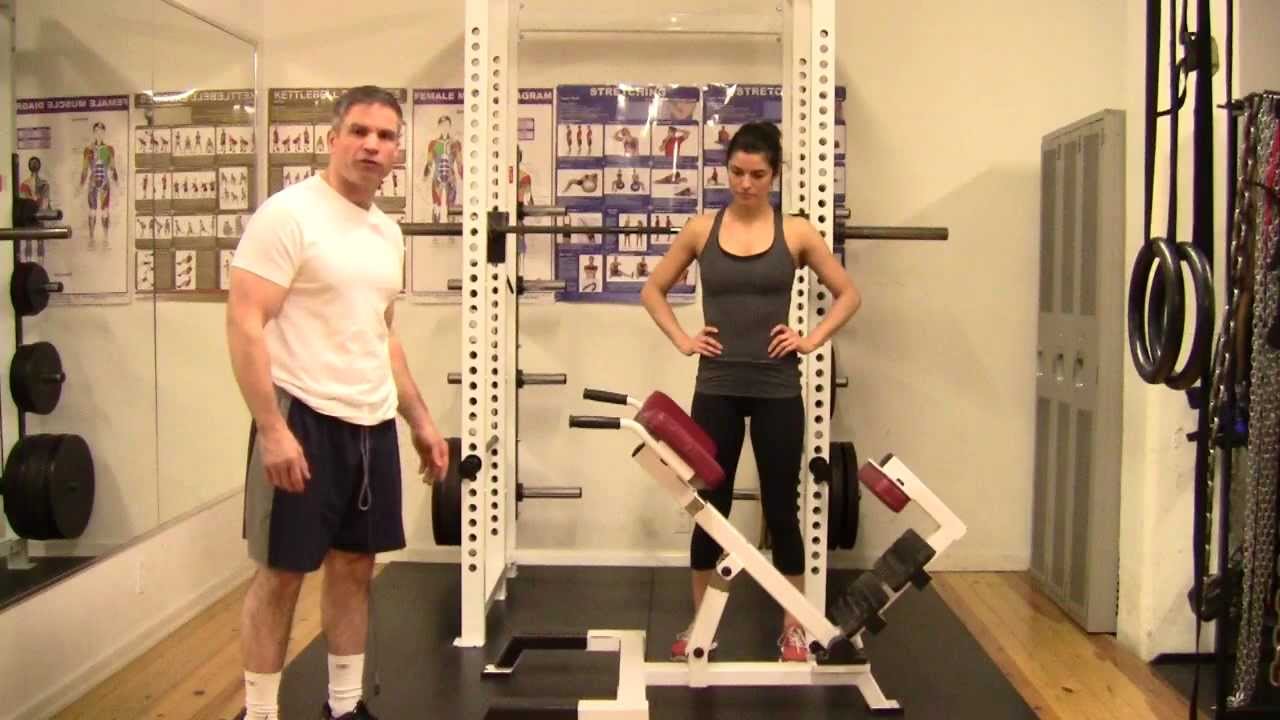 Weightlifting WorkoutBack Extensions for Weight Workout YouTube