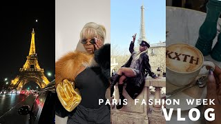 Paris Vlog | WOMENS FW 23 | VINTAGE SHOPPING | GRWM FOR RUNWAY SHOWS | BEING A TOURIST IN PARIS
