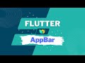 AppBar - Flutter Dersleri #7