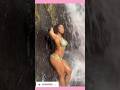 KELLY JOHANA GRAHAM FLOREZ Enjoying The Waterfall‼️💫#itsmodababy #modeling #fashion