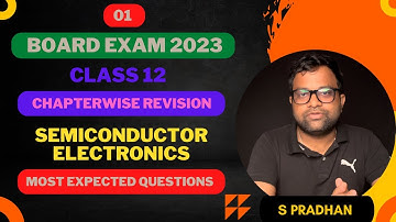 Class 12: Semiconductor electronics I Physics | 2022-23 Syllabus |@Subhranshu_Pradhan