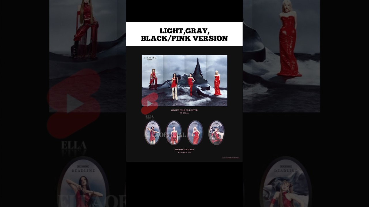 📢Уведомление о выходе 3-го мини-альбома BLACKPINK [DEADLINE]! 