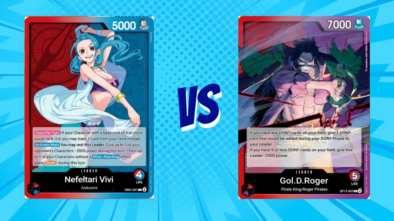 La REINA de ALABASTA vs EL REY de los PIRATAS | VIVI vs ROGER EB03 RANKED GAMEPLAY