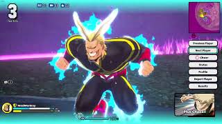 11 Minutes of a cheating All Might in My Hero Ultra Rumble