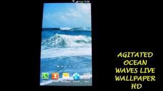 Agitated Ocean Waves Live Wallpaper HD