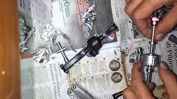 Tamiya CC01 broken rear diff gear