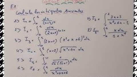 Calcul intégral (exrcice1)2 Bac biof.2022