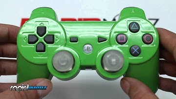 Polished Green Playstation 3 PS3 Modded Controller