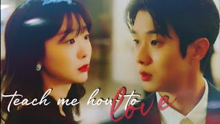 Yeon Su & Choi Ung - teach me how to love | Shawn Mendes || Our beloved summer fmv