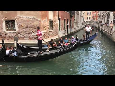 Venedik gondolları