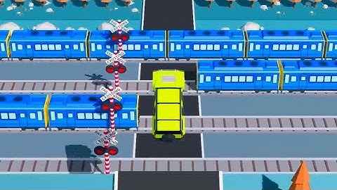 Traffic Run Game Car And Train 🚆 iOS Android - A2 Gamer | 🚦 Run Game For Kids All Level Max