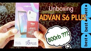 Unboxing ADVAN S6 PLUS | PONSEL MURAH ZAMAN NOW CUMA RP 800 RIBUAN
