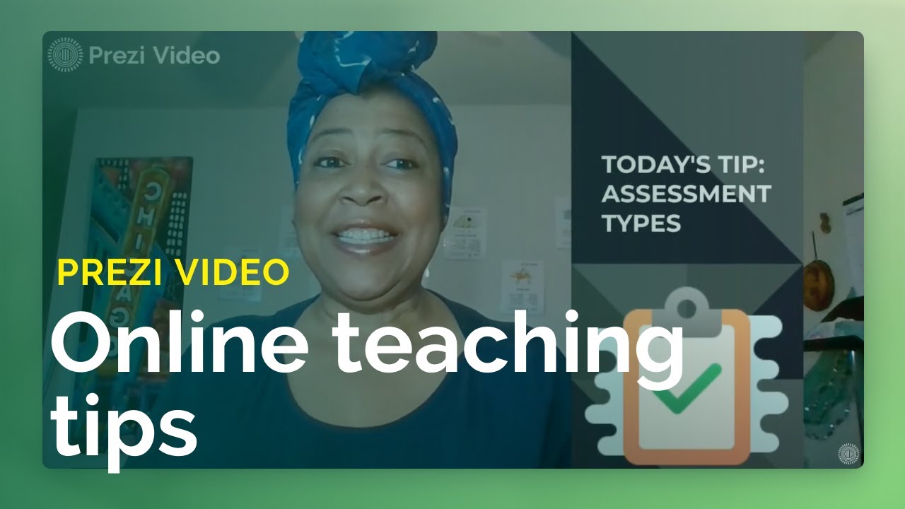 Online teaching tips: Assessment types
