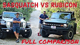 SASQUATCH VS RUBICON // Full Review  Pavement + Dirt