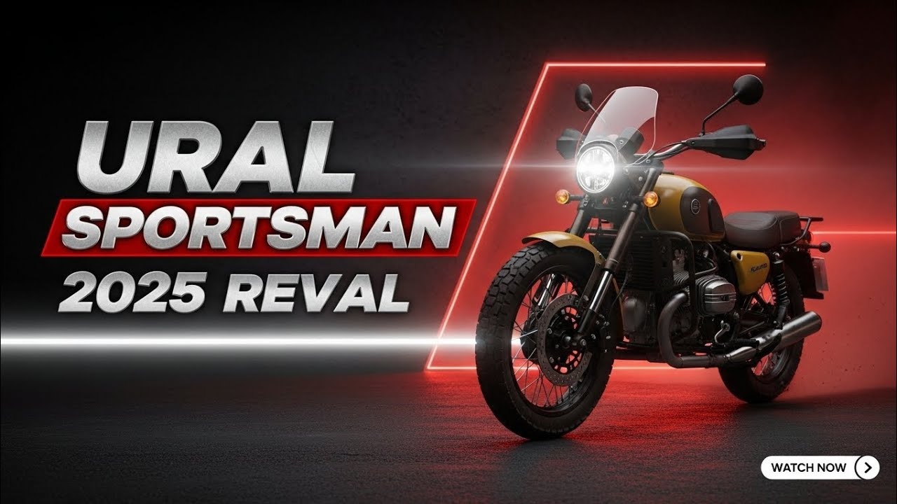 Ural Sportsman 2025😱 – ШОК! Русский байк, который уничтожает дороги! Никто не ожидал такой мощности!