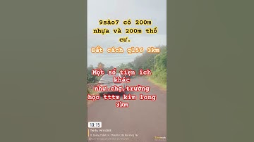 Bán lô đất 9sào 7 có 200m mặt tiền đường nhựa nóng hổi.tại xã quảng thành huyện châu đức,tỉnh BRVT